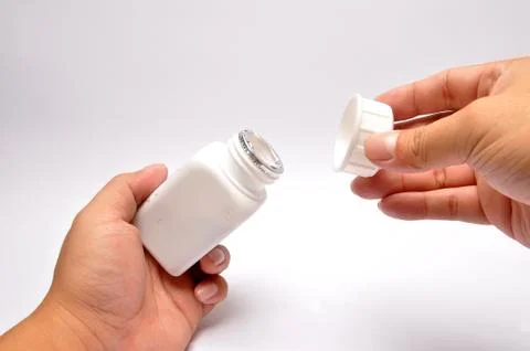 Medicine bottle Stock Photos