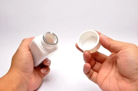 Medicine bottle Stock Photos