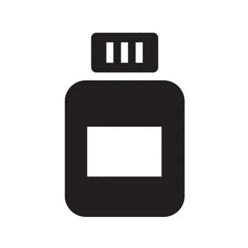 Medicine bottles Stock Illustration