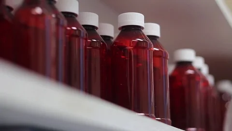 Medicine Bottles Static Stock Footage 79030869