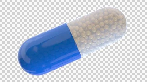 Medicine Capsule Stock Illustration