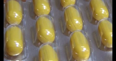 Medicine on disk Stock Footage 293804769