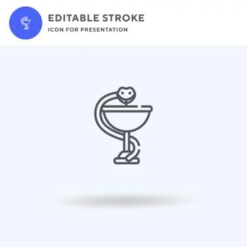 Medicine icon vector, filled flat sign, solid pictogram isolated on white, logo Stockillustratie