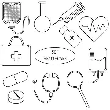 The medicine Stock Illustration