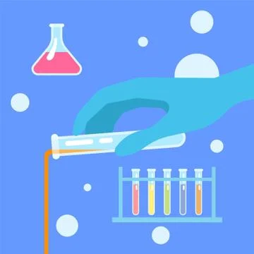 Medicine lab vector Stock Illustration