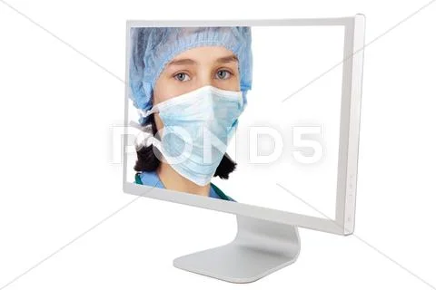 Medicine on line Stock Photos