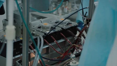 Medicine machine for surgery Stock Footage 99514800