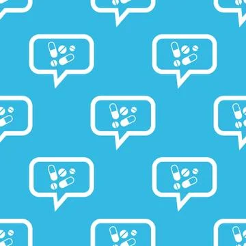 Medicine message pattern Stock Illustration