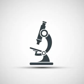 Medicine microbiology microscope Stock-Illustration