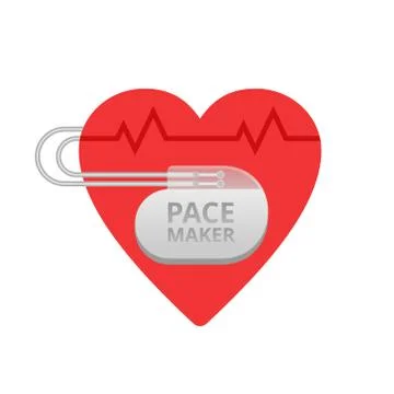 Medicine pacemaker Stock Illustration
