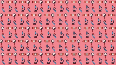Medicine pattern 03 Stock Footage 274533965