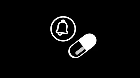 Medicine Pill Alert Stock Footage 334461690