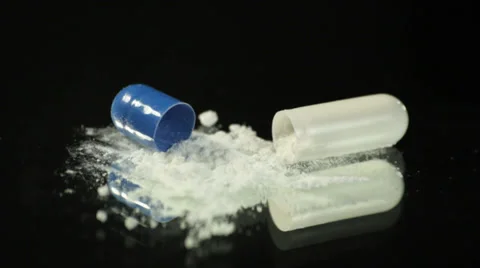 Medicine pills rotating close up Video stock 33818247