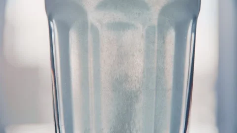 Medicine Tablet Dissolving with Bubbles in Drinking Glass Video stock 332890115