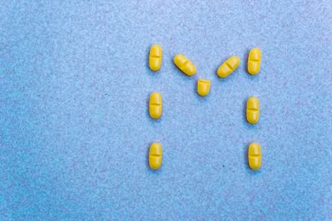 Medicine tablet. Stock Photos