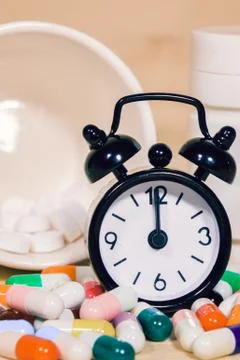 Medicine time Stock Photos