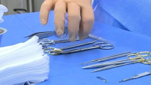 Medicine tools in surgery 動画素材 70380145