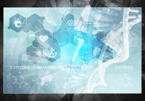 Medicine user interface イラスト素材
