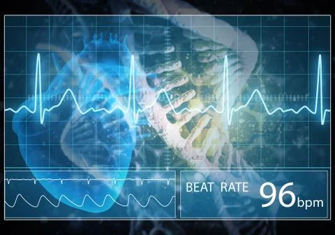 Medicine user interface Stock Illustration