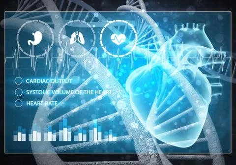 Medicine user interface Stock Illustration