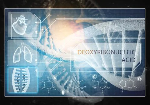 Medicine user interface Stock Illustration