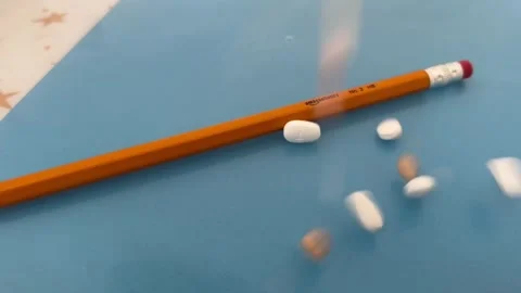 Medicines drop, spilling the tablets Stock Footage 276348830