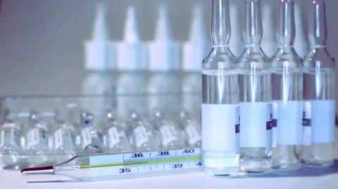 Medicines Stock Footage 27996999