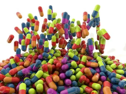Medicines Stock Illustration
