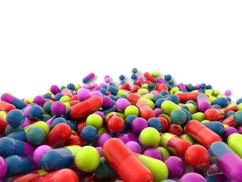 Medicines Stock Illustration