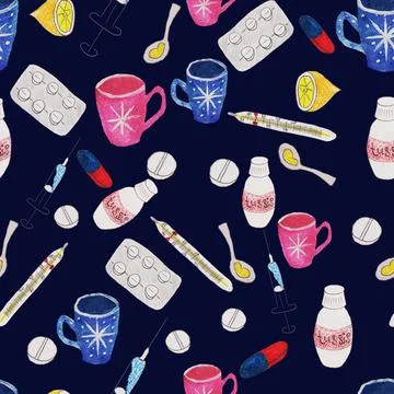 Medicines Stock Illustration