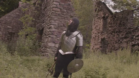 Medieval Adventure Stock Footage 247343836