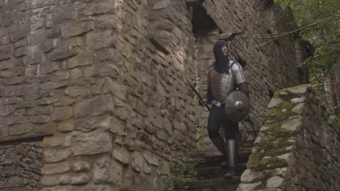 Medieval Adventure Stock Footage 247345033