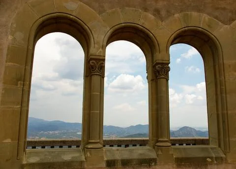 Medieval arch Stock Photos