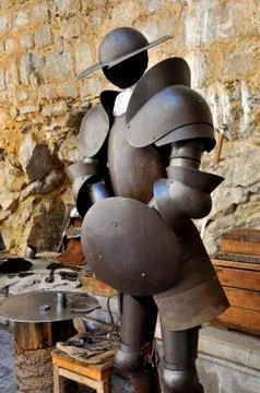 Medieval armor Stock Photos