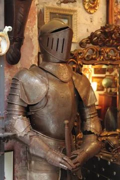 Medieval armor Stock Photos