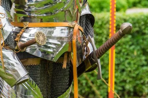 Medieval armour Foto stock
