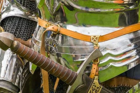 Medieval armour Stock Photos