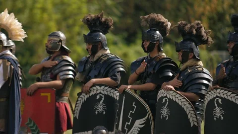 Medieval Army Of Knights 4K 動画素材 86446690