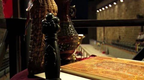Medieval artifact Stock Footage 43149240