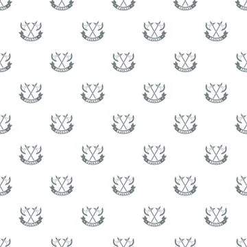 Medieval axe pattern vector seamless Stock Illustration