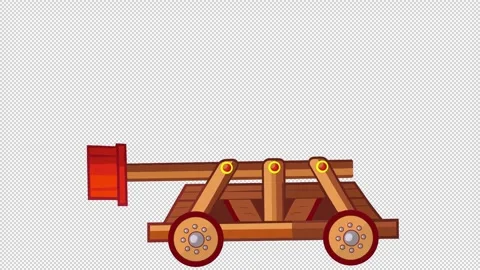 Medieval Battering Ram Stock Footage 323492645