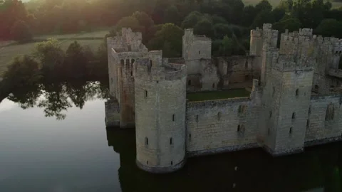 The Medieval Bodiam Castle Vidéo 347826812