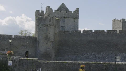 Medieval Cahir Castle Stock Footage 263502885