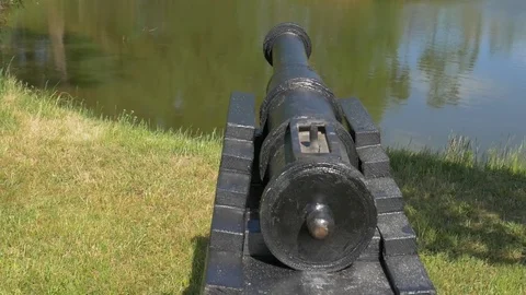 The medieval Cannon Video stock 80924629