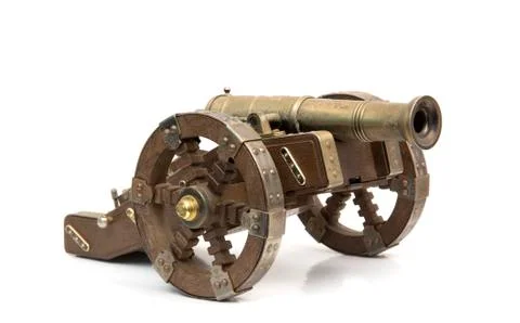 Medieval cannon 스톡 사진