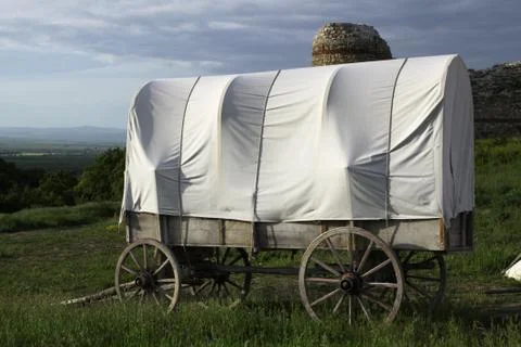 Medieval cart Foto stock