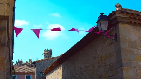 Medieval castle in Carcassonne Stock Footage 112336287