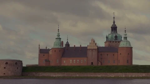 Medieval castle in the day Stock Footage 87808813
