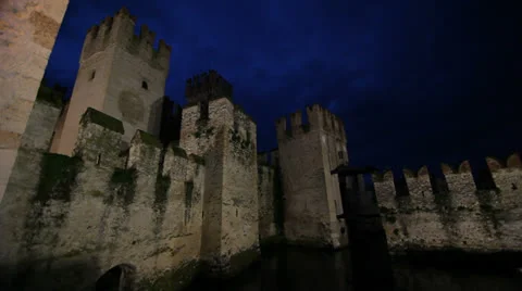 Medieval castle Stock Footage 24385460