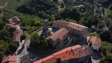 Medieval Castle Stock Footage 255768447